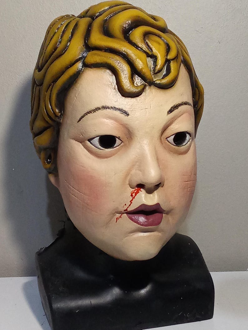 valentine killer latex mask replica horror prop