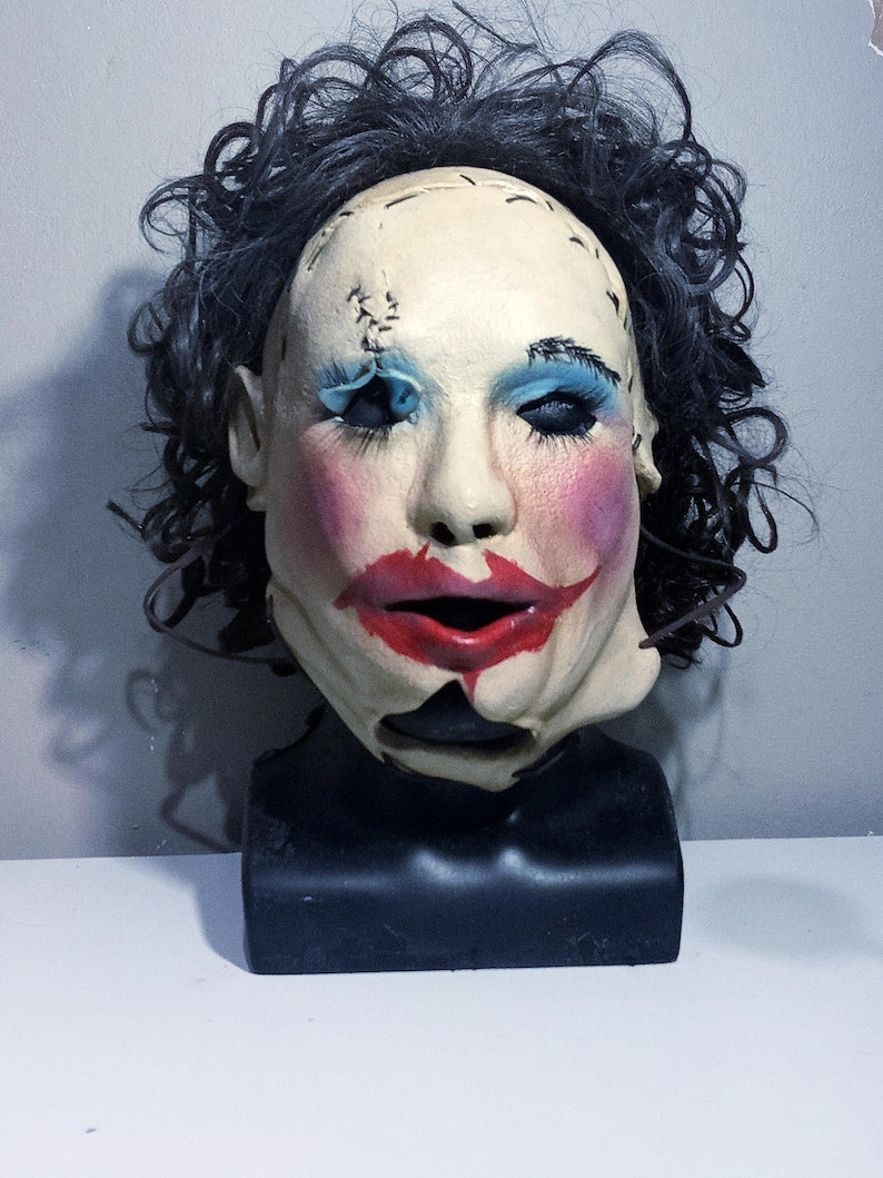 Leatherface Texas chainsaw massacre latex mask prop