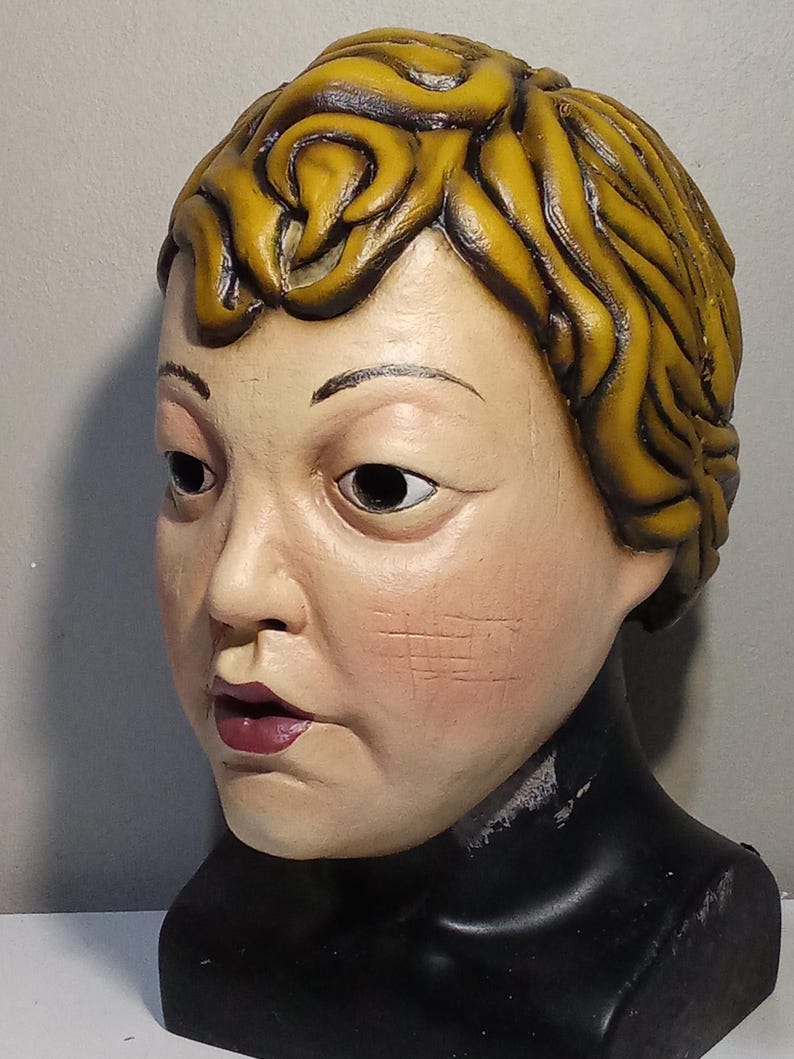 valentine killer latex mask replica horror prop
