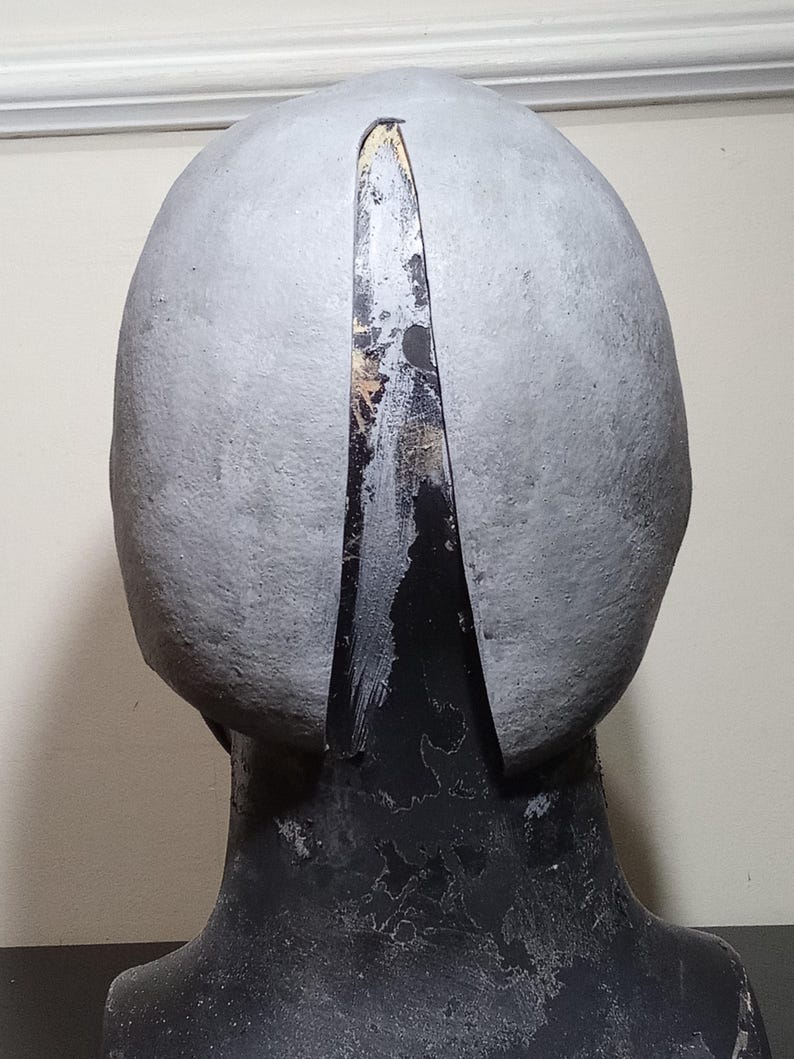 Frisbee alien twilight zone mask prop