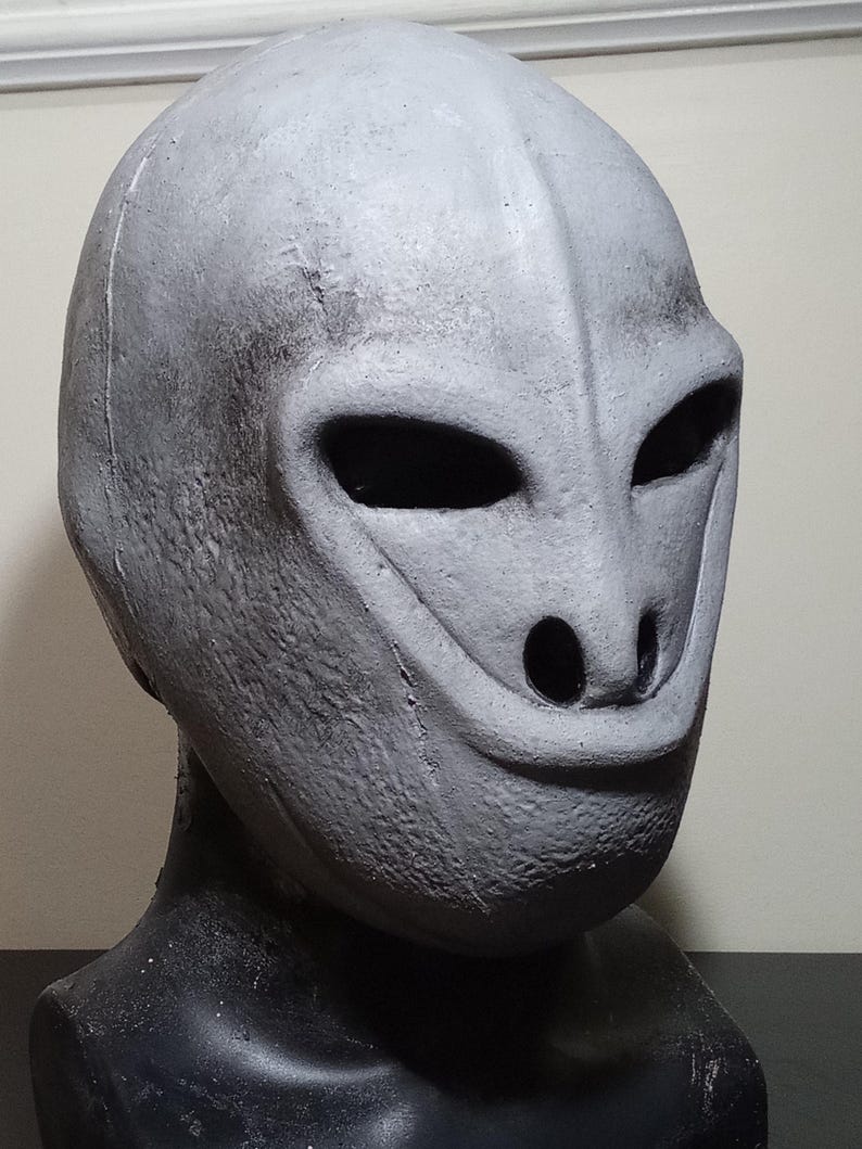 Frisbee alien twilight zone mask prop